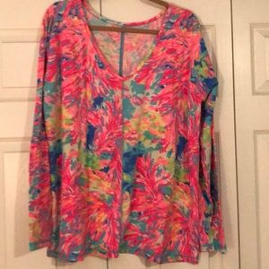 XL long sleeve Lilly Pulitzer Luxletic